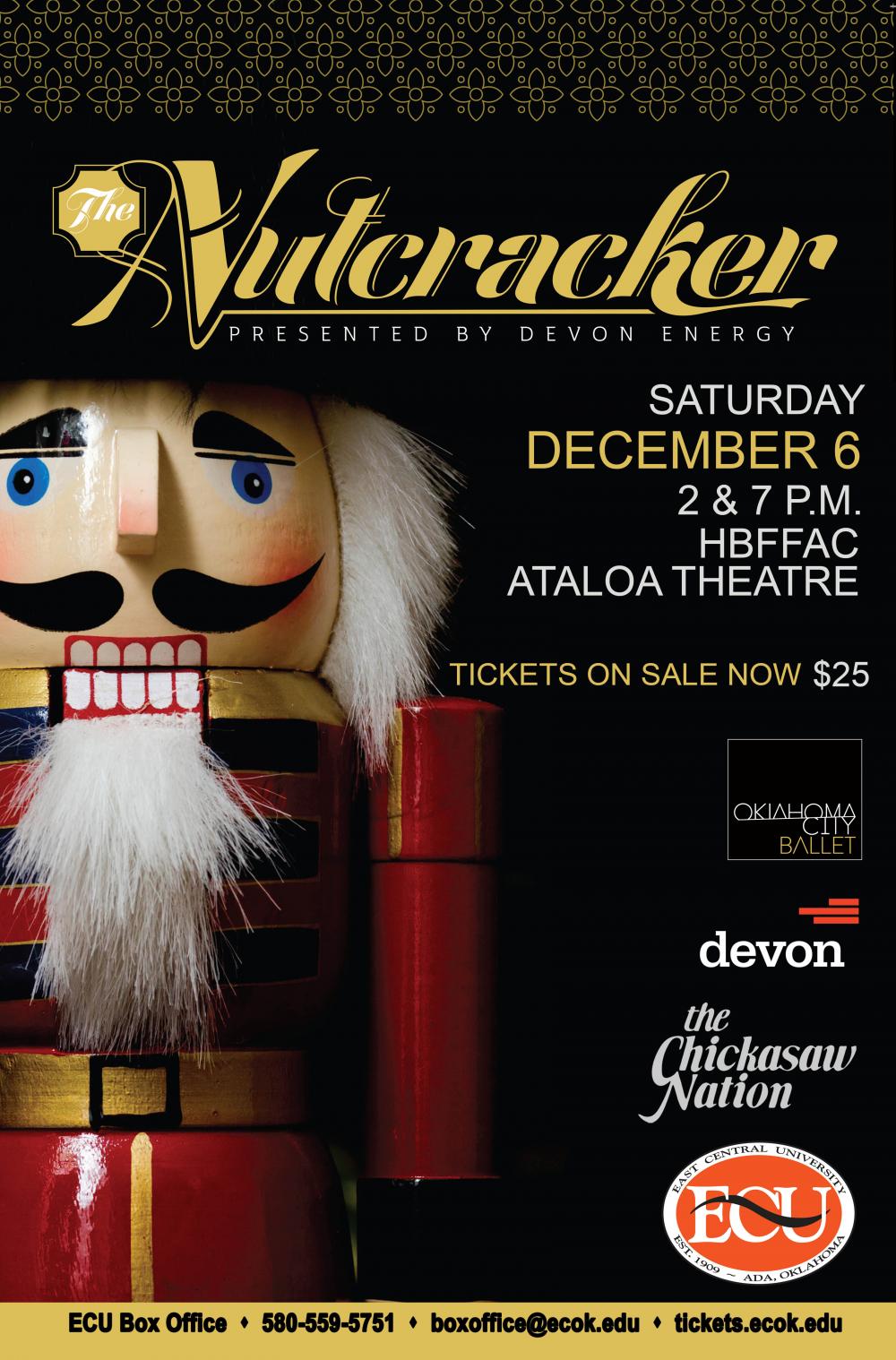 "The Nutcracker" To Be Performed On Dec. 6 At ECU East Central University